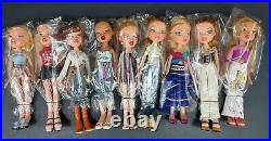 Lot Of 9 Bratz Dolls Clean Good Condition