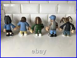 Lot Of Five 2002 KORN The Stronghold Group Vinyl Action Figure Toy Doll