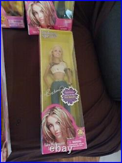 Lot of 15 Britney Spears Dolls Play Along, 1 Viewmaster and 1 Collectible Bear