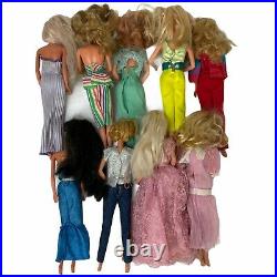 Lot of 24 Barbies © 1966 Four Are from 80's Read Description SELLING AS-IS