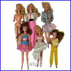 Lot of 24 Barbies © 1966 Four Are from 80's Read Description SELLING AS-IS