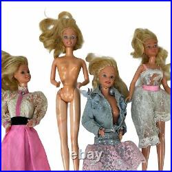 Lot of 24 Barbies © 1966 Four Are from 80's Read Description SELLING AS-IS