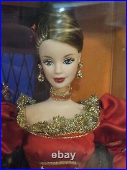 Lot of 3 HOLIDAY TREASURES Barbie Dolls, 1999, 2000 & 2001 With Shipping Boxes