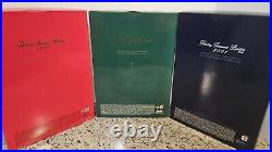 Lot of 3 HOLIDAY TREASURES Barbie Dolls, 1999, 2000 & 2001 With Shipping Boxes