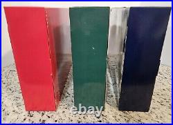 Lot of 3 HOLIDAY TREASURES Barbie Dolls, 1999, 2000 & 2001 With Shipping Boxes
