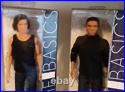 Lot of 3 new Barbie Basics 002 ken dolls DenimBlack LabelModel 15, 16, & 17