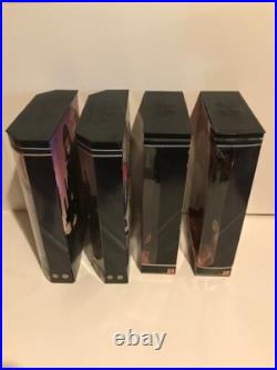 Lot of 4 Harley Davidson Ken & Barbie Dolls Mattel #25637, 25638, 22256, 20441