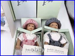 Lot of 4 Kunstlerpuppen JECKLE JANSEN German Dolls Delia Maggi Mathew Franziska