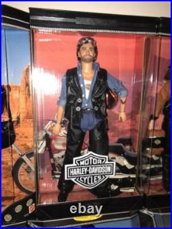 Lot of 6 Harley Davidson Ken & BARBIE DOLLS Mattel 1997, 1998, 1999 NIB NRFB