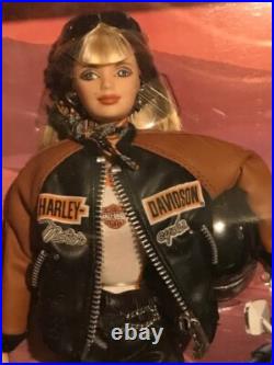 Lot of 6 Harley Davidson Ken & BARBIE DOLLS Mattel 1997, 1998, 1999 NIB NRFB