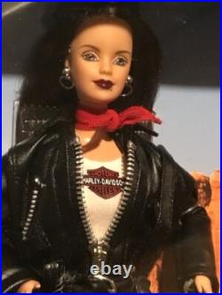 Lot of 6 Harley Davidson Ken & BARBIE DOLLS Mattel 1997, 1998, 1999 NIB NRFB