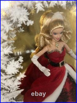 Lot of 6 Holiday Barbie Dolls 2000-2009 Collector Edition NRFB Mattel