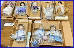 Lot of 7 Ashton Drake Precious Moments Wizard of Oz Dolls NIB