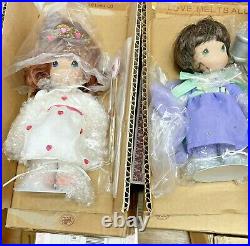 Lot of 7 Ashton Drake Precious Moments Wizard of Oz Dolls NIB