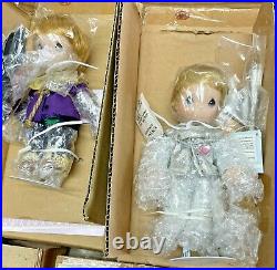 Lot of 7 Ashton Drake Precious Moments Wizard of Oz Dolls NIB