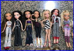 Lot of Bratz dolls and And Any accessories