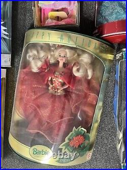 Lot of Holiday And Other Assorted Special Edition Barbie Dolls. 1993-2006