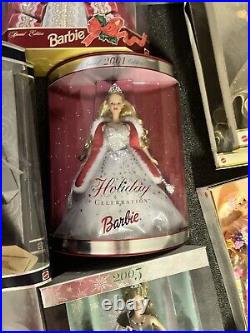 Lot of Holiday And Other Assorted Special Edition Barbie Dolls. 1993-2006