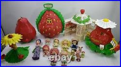 Lot of Vintage Strawberry Shortcake Dolls Pets Playsets READ 80's