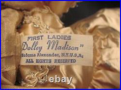 MADAME ALEXANDER Presidents' Wives First Series 14 Dolls Set of 6 withBOXES 1976