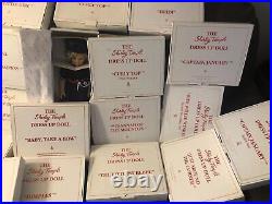 MIB Danbury Mint 18 Vinyl Shirley Temple Doll & 24 MIB Outfits 1993-95