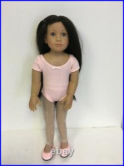 MINT Kidz N Cats Princess in Pink Doll 2014 withBox Dark Brown Hair Blue Eyes