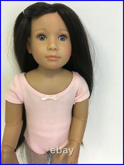 MINT Kidz N Cats Princess in Pink Doll 2014 withBox Dark Brown Hair Blue Eyes