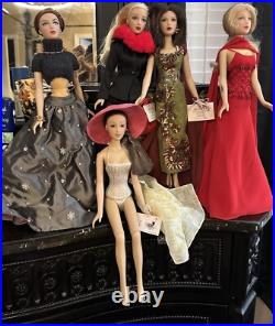 Madame Alexander Museum Gala, Book Tour, Tides, NY Eve, And Crimson Xmas Lot Of 5