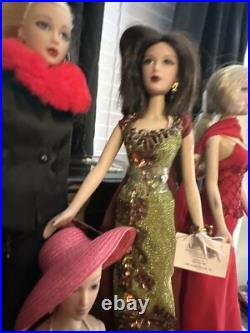 Madame Alexander Museum Gala, Book Tour, Tides, NY Eve, And Crimson Xmas Lot Of 5
