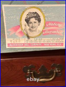 Madame Alexander Pollyanna 1961 16 Vinyl Doll is MINT withoriginal box