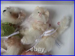 Madame Alexander THE FOUR OF US 8 Doll Mohair Dog Cat Bear # 37215 MINT NRFB