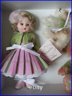 Madame Alexander THE FOUR OF US 8 Doll Mohair Dog Cat Bear # 37215 MINT NRFB