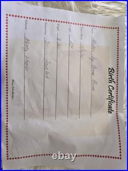 Maddie By Bonnie Brown with COA and lots of extras
