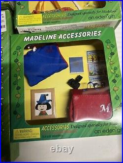 Madeline Dolls' 8 Accessories And Outfits Lot Of 8