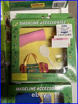 Madeline Dolls' 8 Accessories And Outfits Lot Of 8