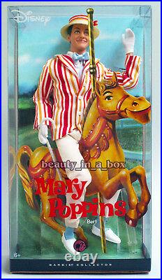 Mary Poppins Barbie Doll VERY GOOD BOX Bert Ken Doll Collector Disney Lot 2