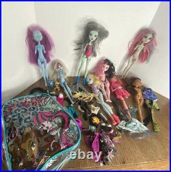 Massive Monster High Lot Dolls Rare Outfits Pets Purse Accessories 2006 2022