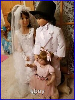 Masterpiece Doll Johnny & Faith No little girl in this sale