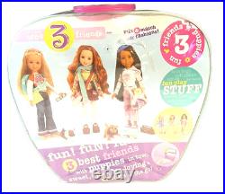 Mattel Barbie Wee 3 Friends Set Stacie, Janet & Lila FUN FUN FUN Dolls