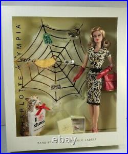 Mattel Charlotte Olympia Barbie collection Gold Label NRFB Mint New L. E 2,700
