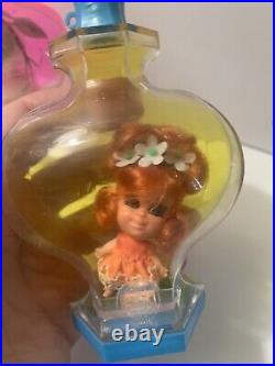 Mattel Liddle Kiddle Kologne Dolls in Bottles. Lot of 5