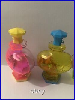 Mattel Liddle Kiddle Kologne Dolls in Bottles. Lot of 5