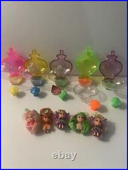 Mattel Liddle Kiddle Kologne Dolls in Bottles. Lot of 5