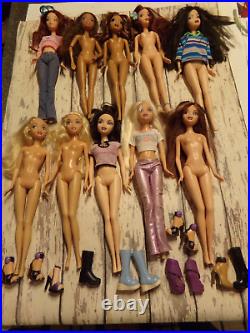 Mattel My Scene Doll Lot of 10 Kennedy Chelsea Madison Nolee