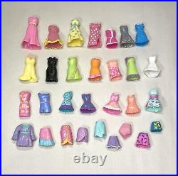 Mattel Polly Pocket mixed lot of dolls, clothes, shoes, accessories, furniture