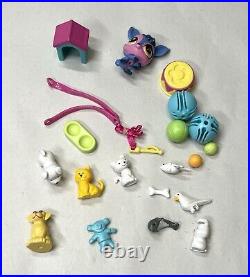 Mattel Polly Pocket mixed lot of dolls, clothes, shoes, accessories, furniture