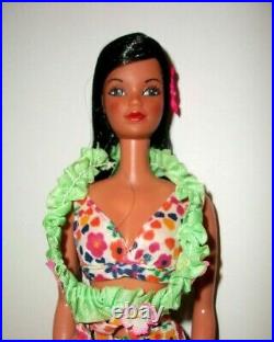 Mattel Vintage 1977 Barbie Hawaiian Hawaai Doll #7470 Steffie Face Near Mint