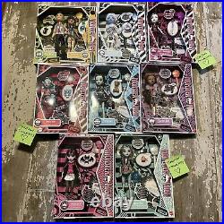 Monster High Boo-riginal Creeproduction Dolls 2024 FULL SET 9 Dolls! New In Box