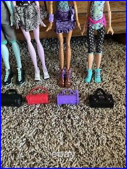 Monster High Dance Class 5 Pack Lot + Howleen Wolf Dance Class Doll