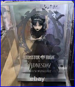 Monster High Doll Lot Wednesday Addams Enid Sinclair Raven N Paint It Black New